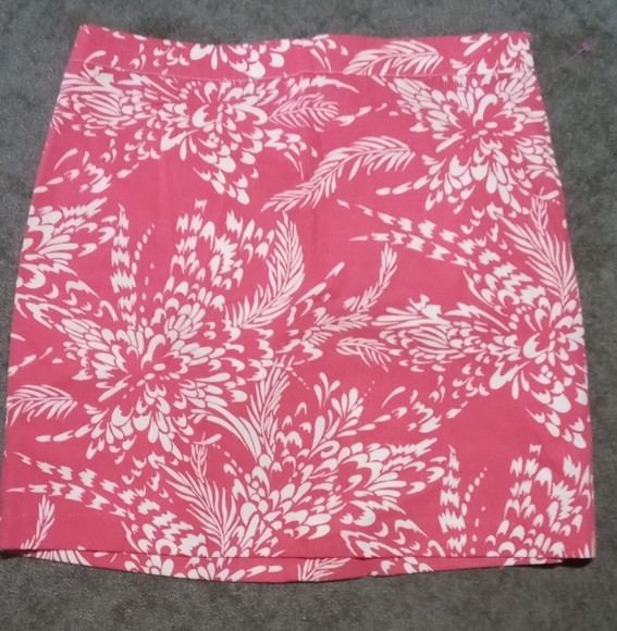 Tommy Hilfiger Floral Pink and White Mini Skirt - Picture 1 of 4